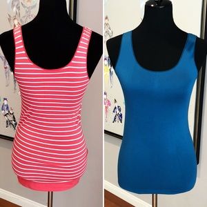 LOT 2 NORDSTROM Shimera Stretch Tank Like new!